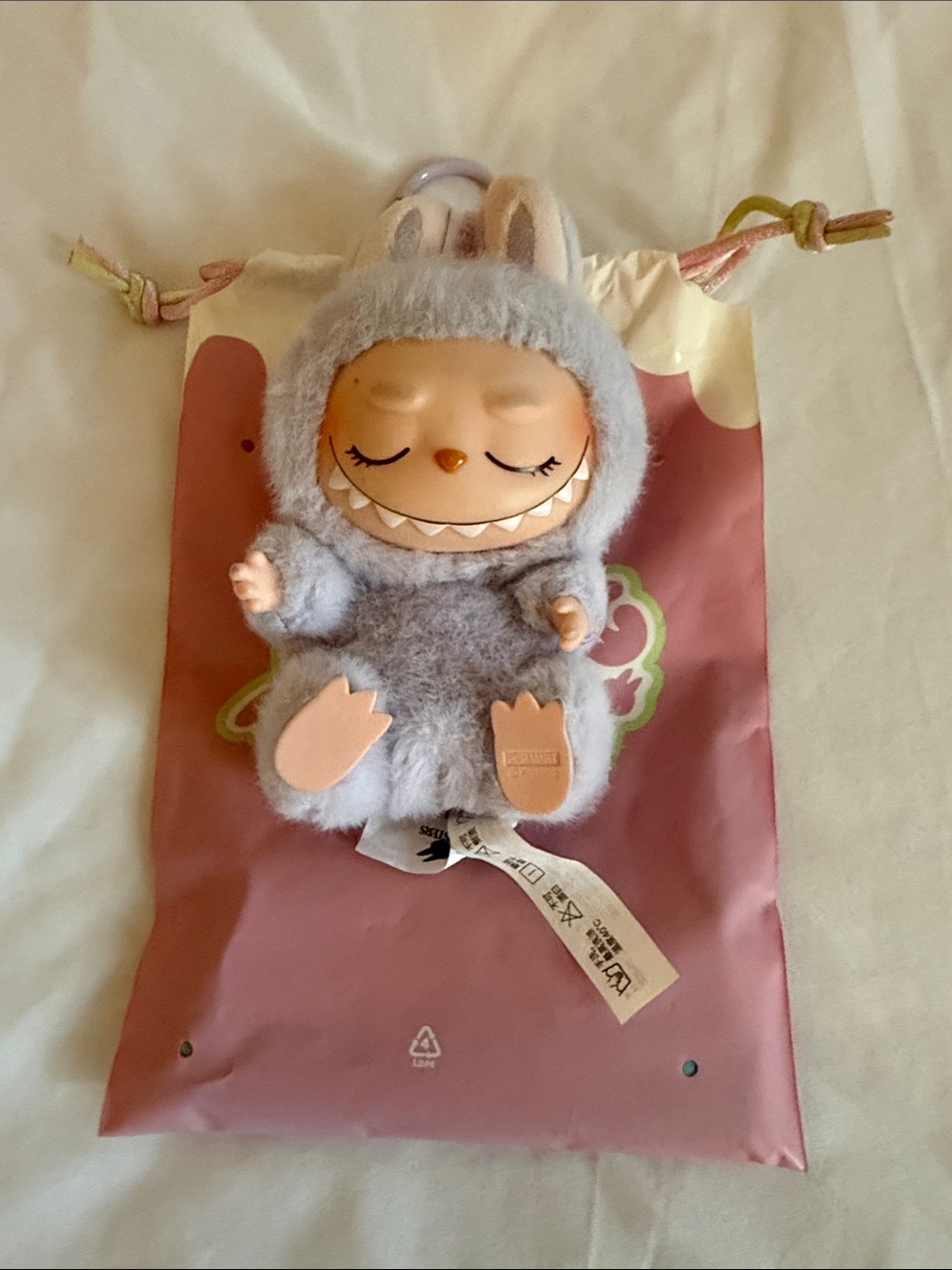 Pop Mart Labubu The Monsters Have A Seat ZIZI Plush Charm and Bag